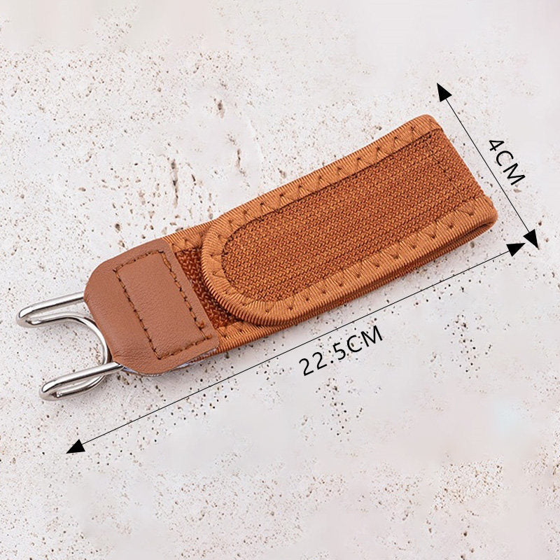 Men's Hook-and-Loop Waist Tightening Belt Without Buckle for Adjustable Comfort
