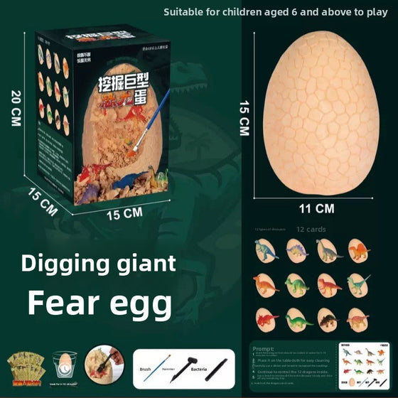 Extra Large Dinosaur Egg Archaeological Dig Toy product image 5