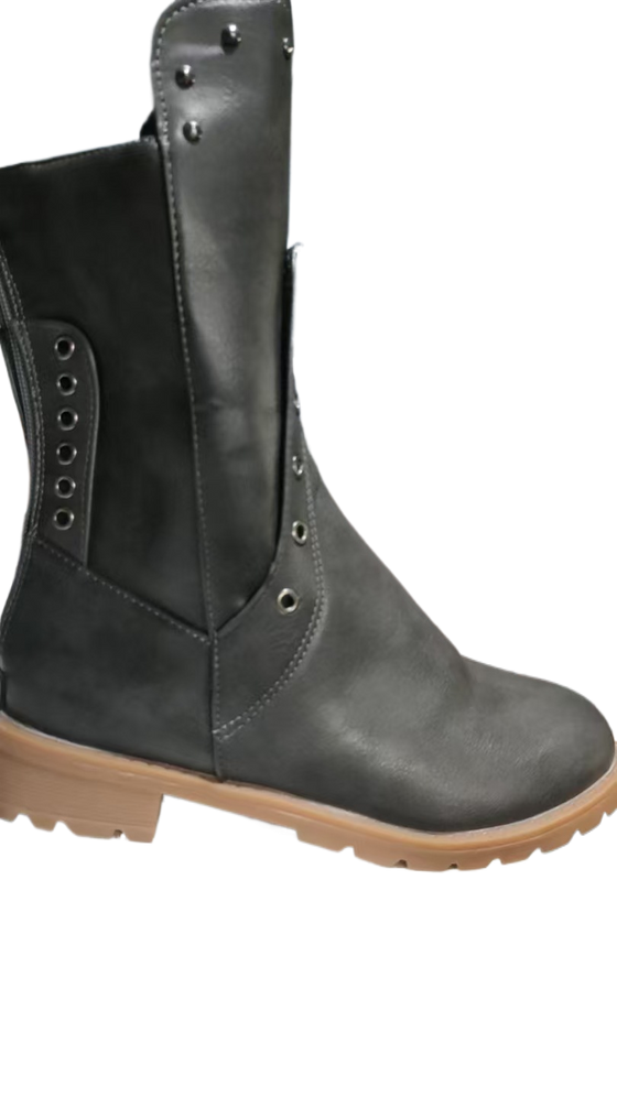 Womens Rivet Knight Boots