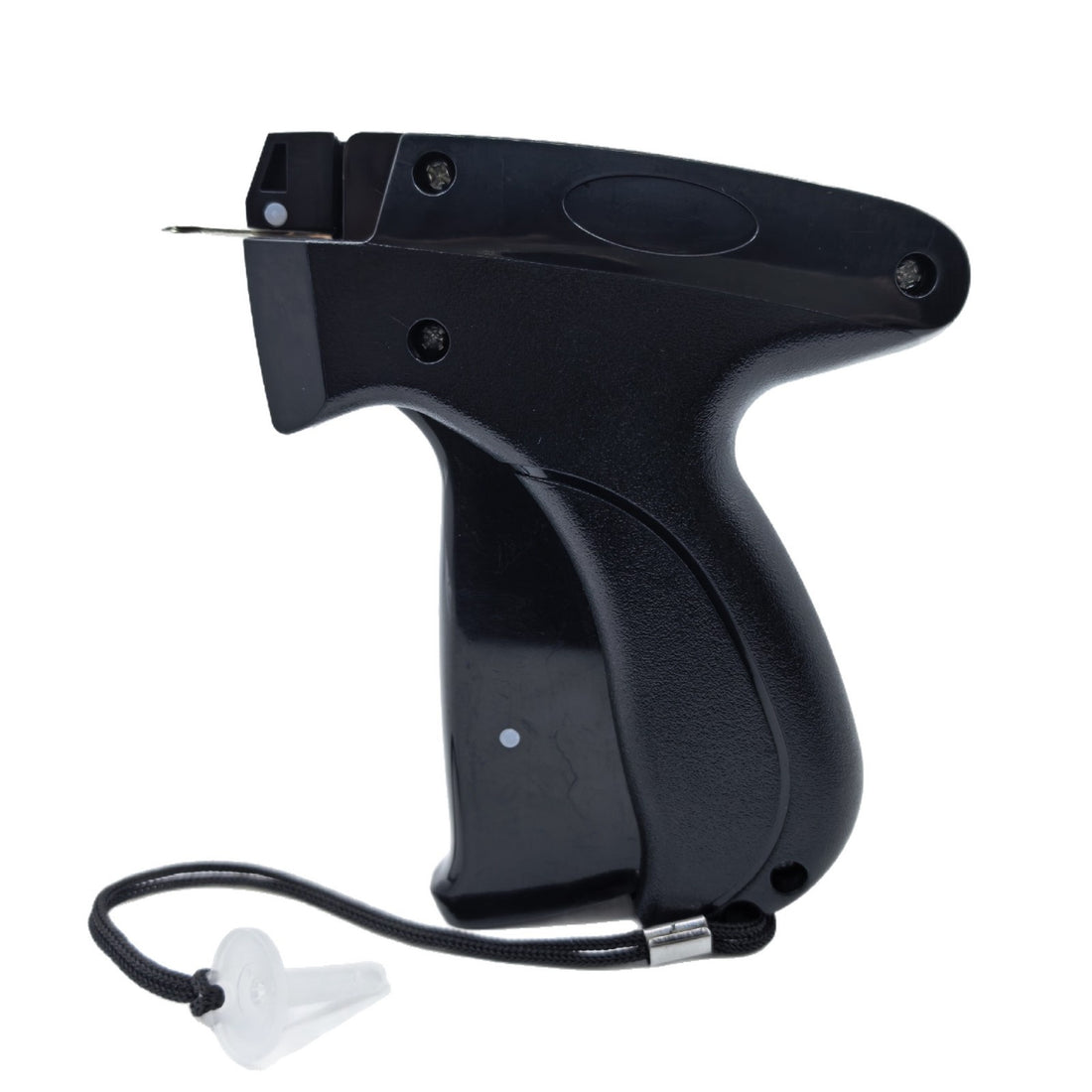 Manual needle-threading label sewing machine