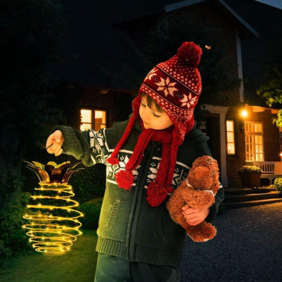Solar Pineapple LED Garden Light Outdoor & Pond Lighting product image 3