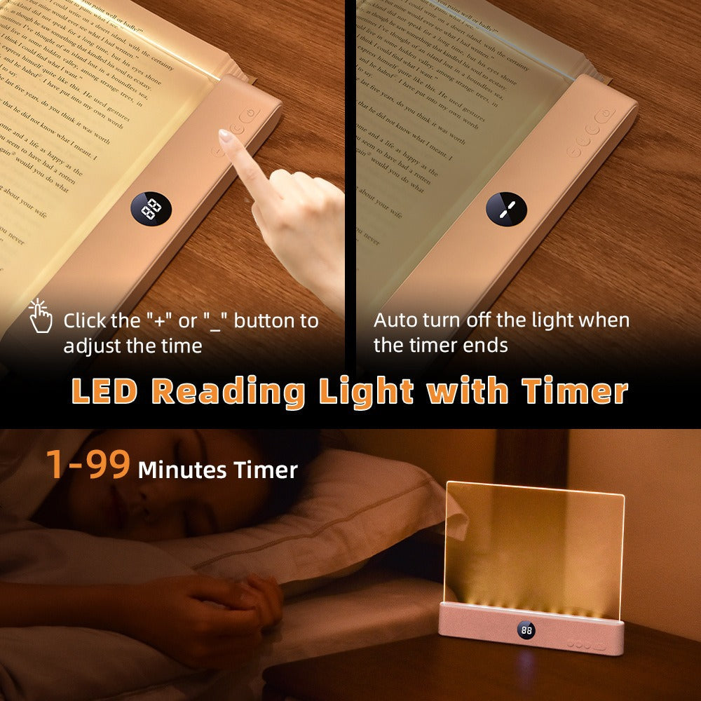 Adjustable USB Reading Light with Timer