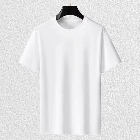 Solid Color Cotton Short Sleeve T-Shirts Clothing & Accessories product image 1