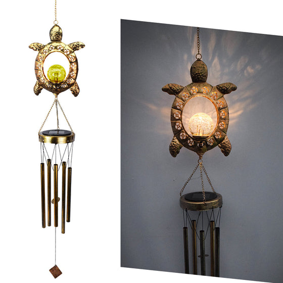 Solar Moon Wind Chime Lamp Garden & Outdoor product image 4