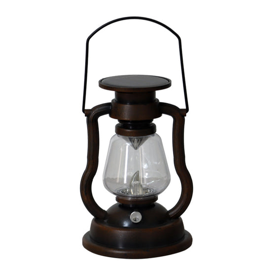 Vintage Solar LED Lantern with Flame Effect Outdoor & Pond Lighting product image 4