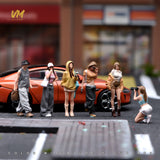 Hand-Painted 1/64 Miniature Figure Collection
