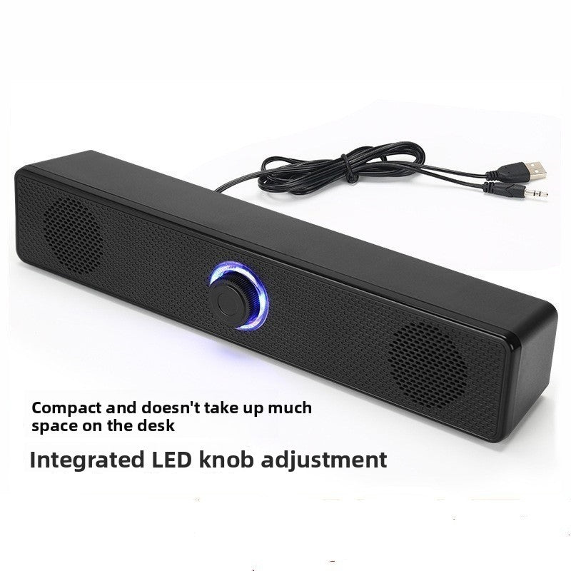 Desktop Bluetooth Speaker with Dual Drivers
