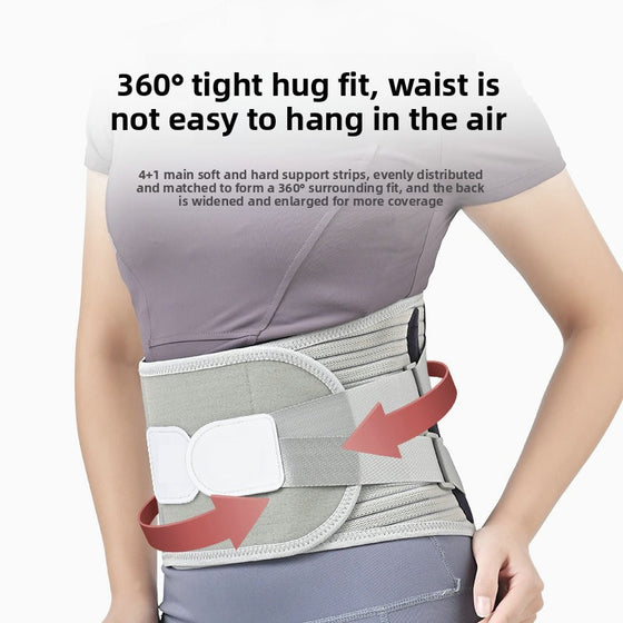 Adjustable Lumbar Support Belt with Steel Plates Health & Wellness product image 1