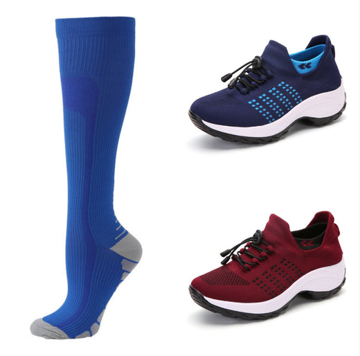 Breathable slip-on sneakers for everyday sport