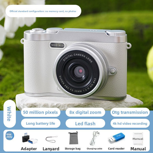 High-definition campus photo and video shooting card camera