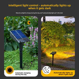 Solar Powered Color Changing Outdoor Lawn Light