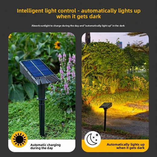 Solar Powered Color Changing Outdoor Lawn Light