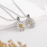Daisy Diamond Pendant Necklace