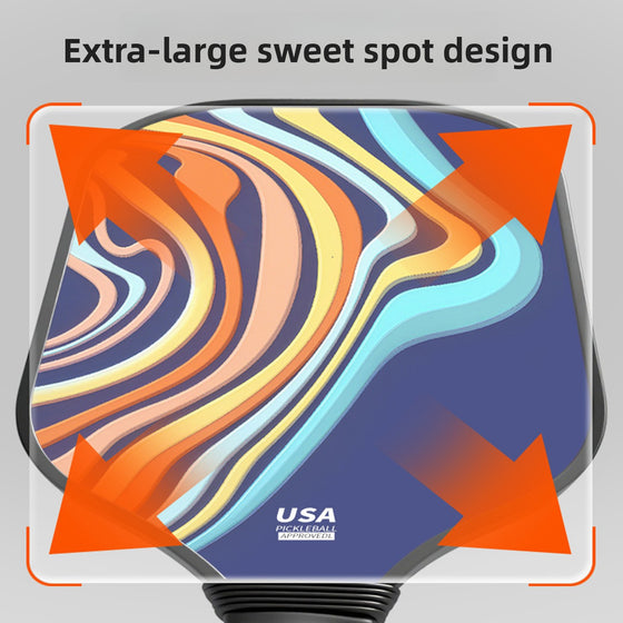 Carbon Fiber Pickleball Paddles Complete product image 4
