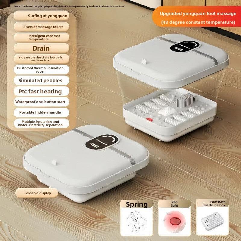 Electric massage foot bath tub