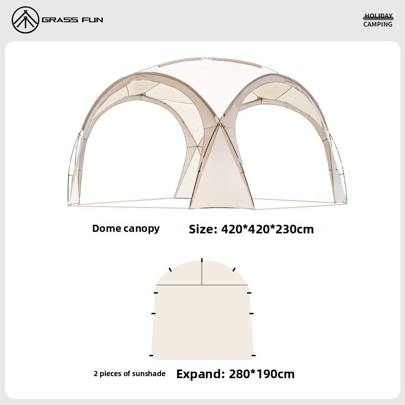 Dome Canopy Tent with Weatherproof and Sun Protection