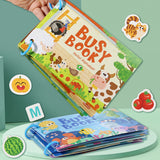 Childrens Educational Reusable Sticker Book