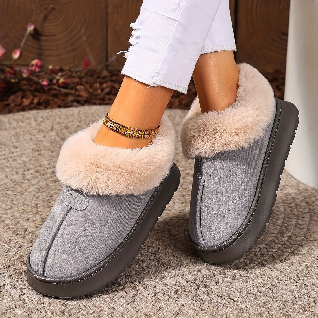 Home cotton slippers