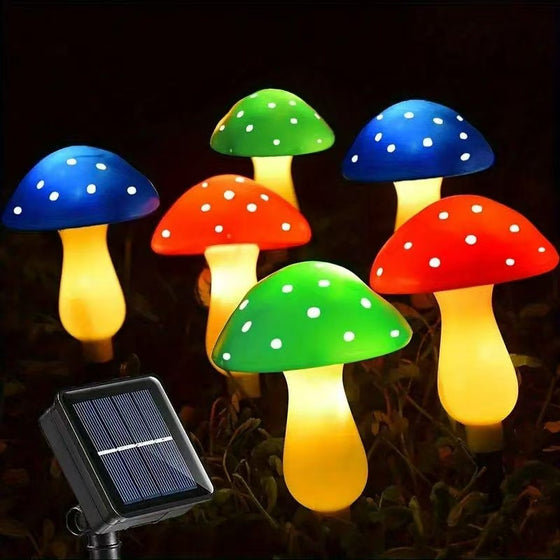 Solar LED Mushroom Landscape Light Outdoor & Pond Lighting product image 1