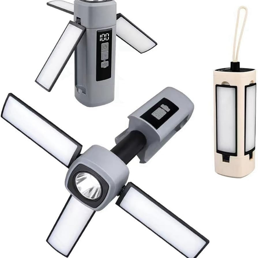 Outdoor folding camping tent lamp
