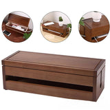 Spot Wooden Desktop Wire Storage Box