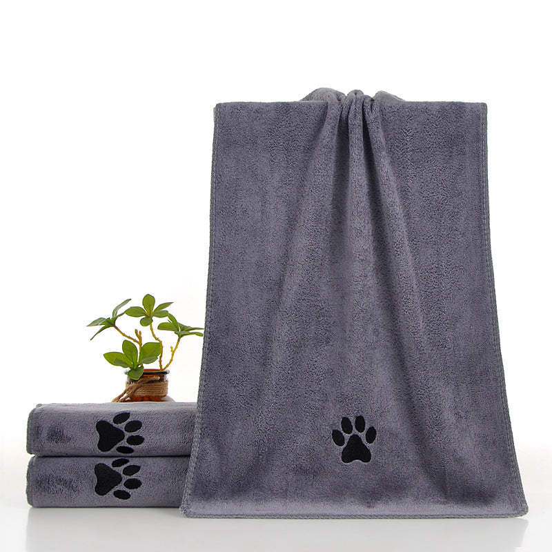 Soft and absorbent pet towel