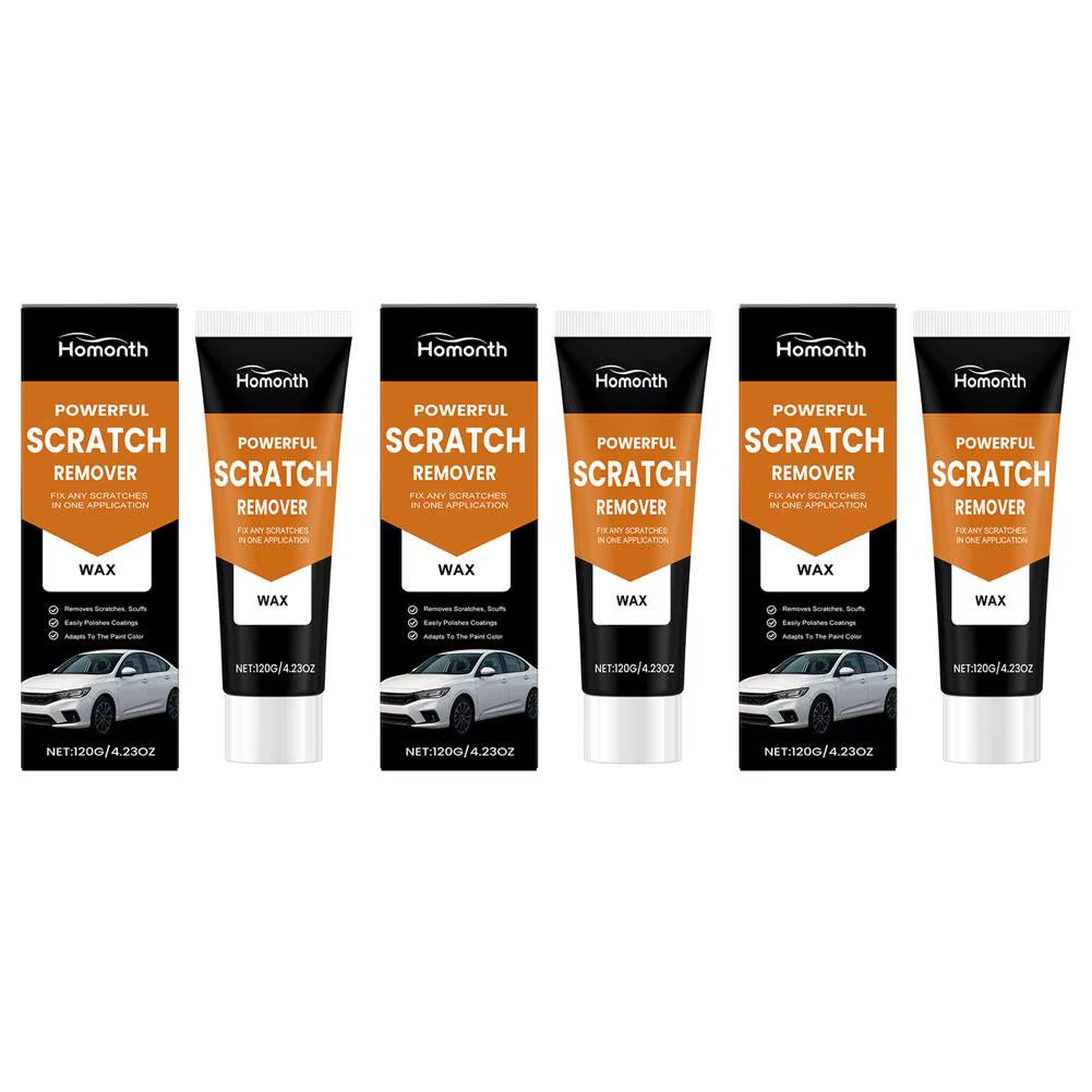 Car Scratch Repair Wax Car Scratch Eraser 120Ml Coating Paste Polisher Cleaner Buffer for Automotive Long-Lasting Protection