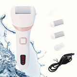 Electric foot file rechargeable pedicure tool