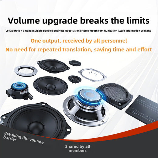 Dual Microphone Translator Offline Multi Language Translation Device