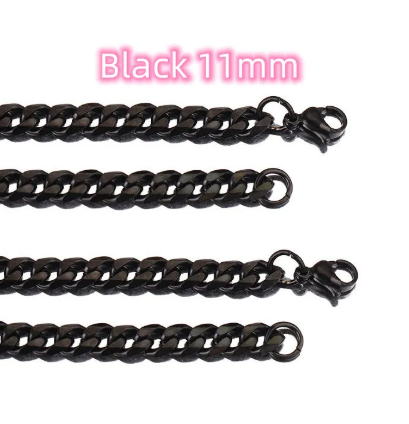 Titanium Steel Cuban Bracelet - Image 20