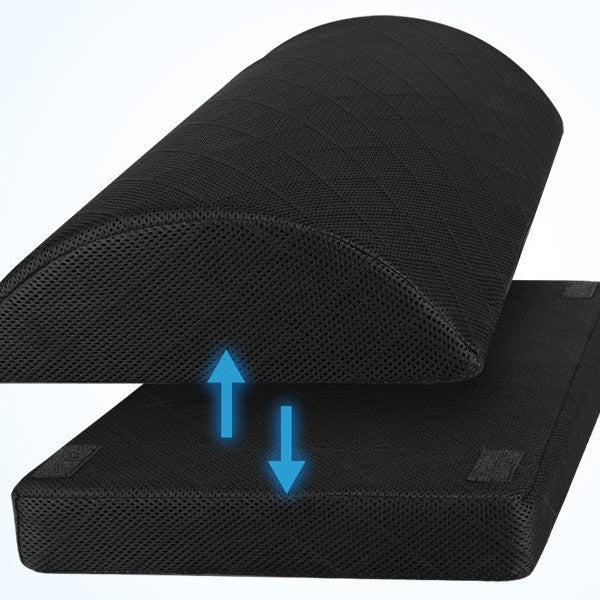 Office Footrest Mat with High-Resilience Sponge