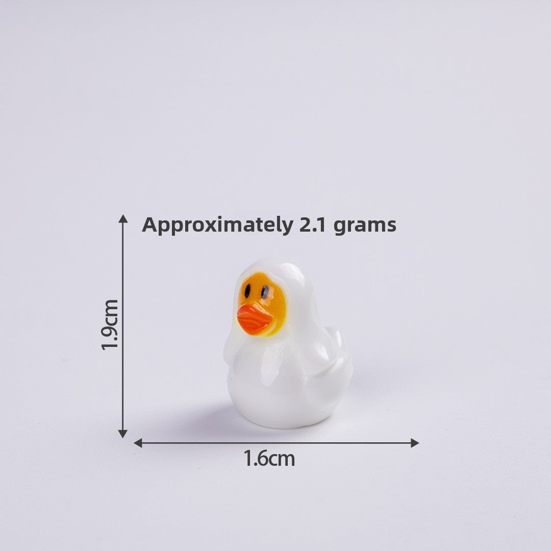Halloween Resin Duck Ornament