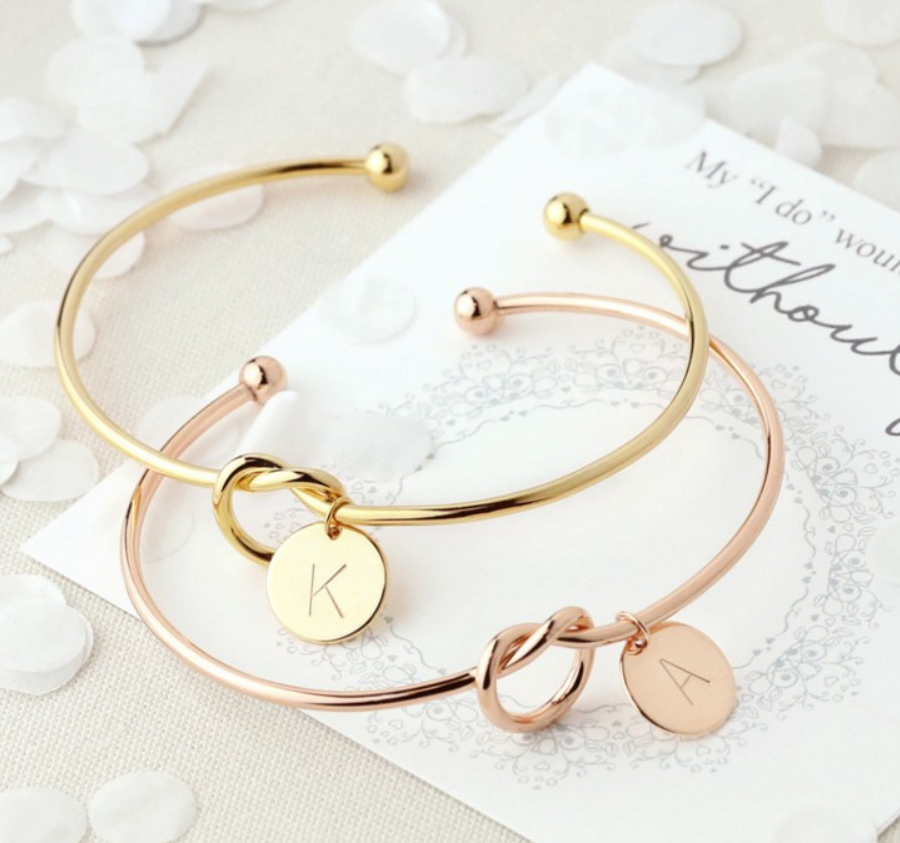 Knot Bracelet, Heart Knot Bracelet, Letter Bracelet - Image 14
