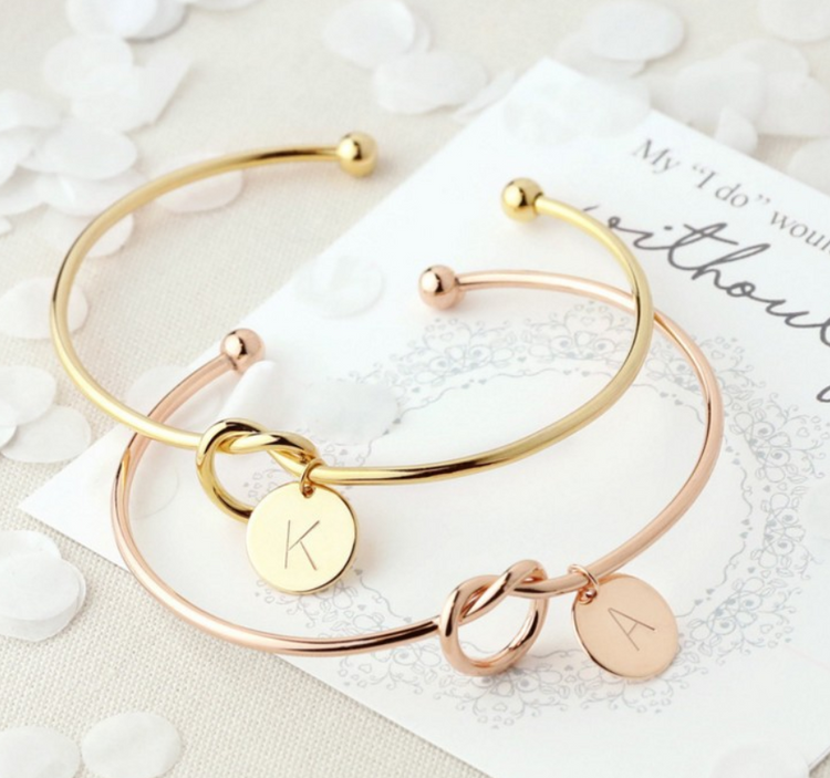 Knot Bracelet, Heart Knot Bracelet, Letter Bracelet - Image 14