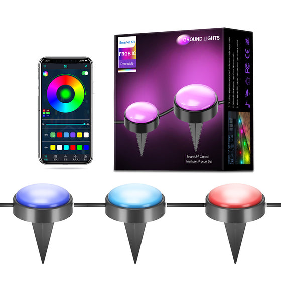 Bluetooth WiFi RGB Outdoor Decorative String Lights Decor product image 3