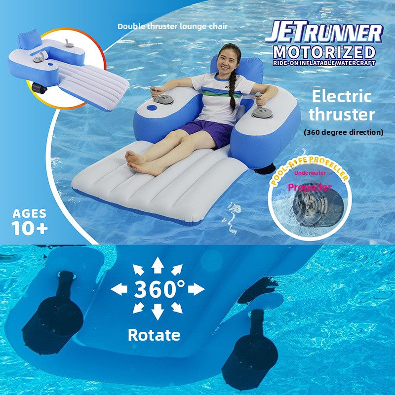 Inflatable Electric Floating Chair with Propeller product image 1