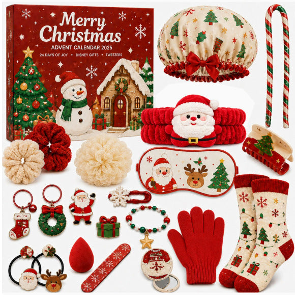 Christmas Countdown Building Block Set