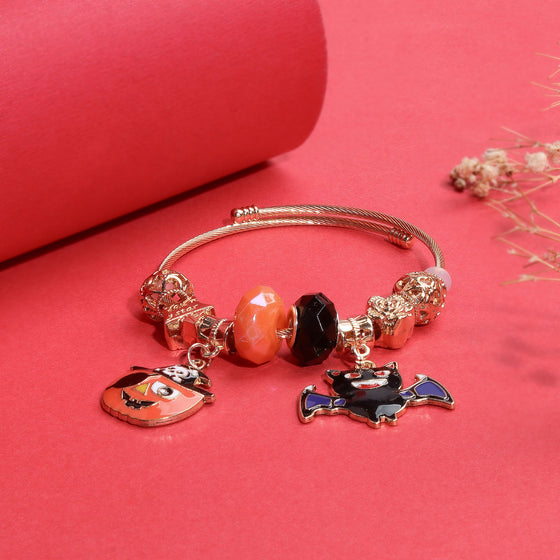 Halloween Beaded Bracelet DIY