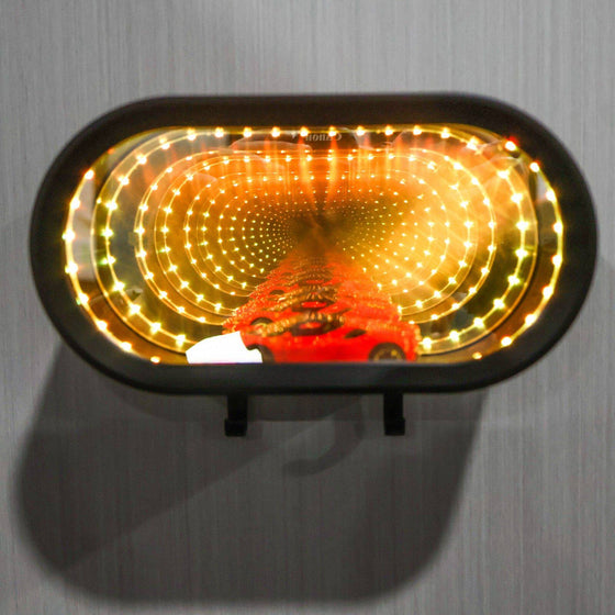 Infinite Mirror Garage Key Holder with LED Light product image 6