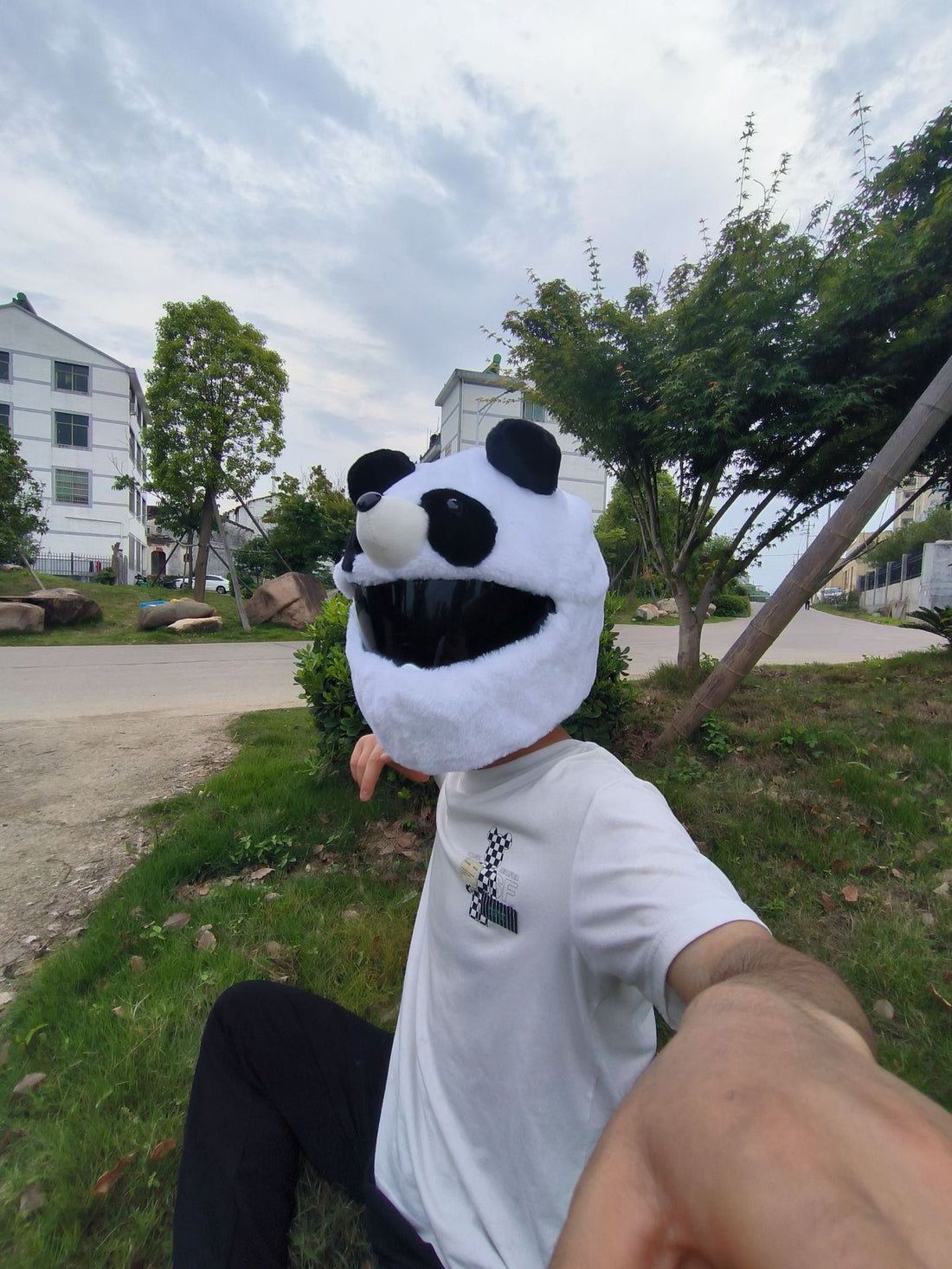 Plush Helmet Cover
