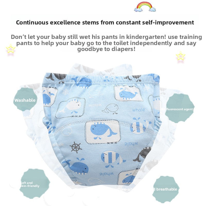 Breathable Washable Baby Training Pants