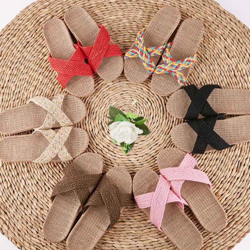 Linen Slippers