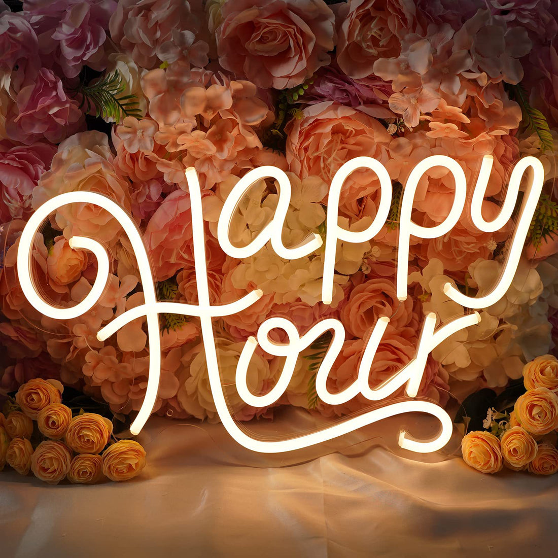 led neon indoor and outdoor luminous wall decoration