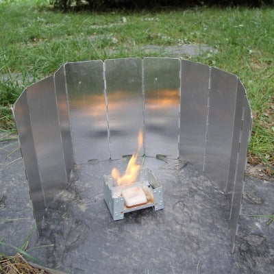 Foldable Aluminum Alloy Stove Windscreen Camping & Hiking product image 3