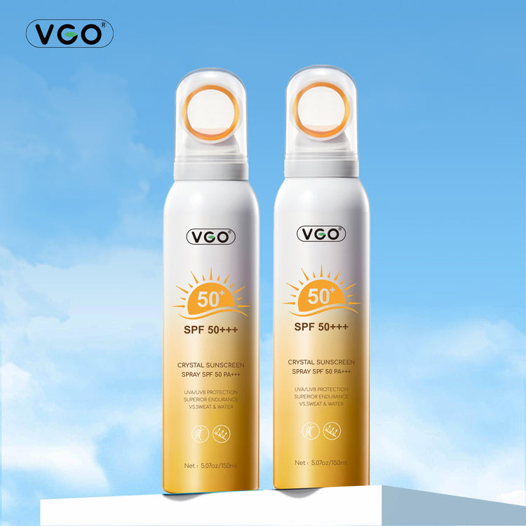 SPF 50 Sunscreen Spray packaging box