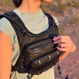 Tactical chest bag Portable outdoor hiking bag