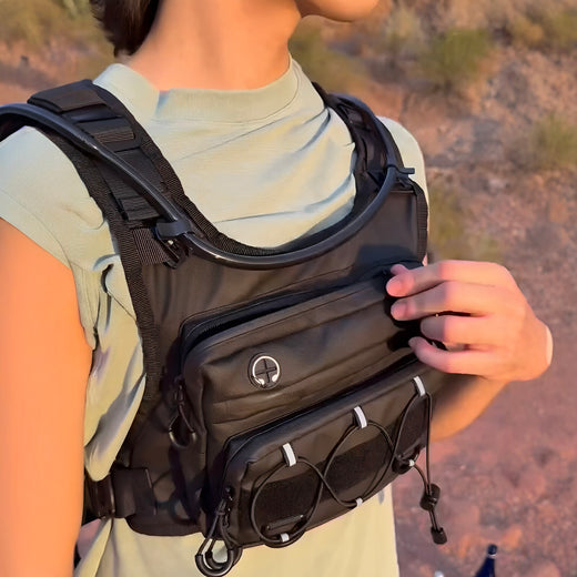 Tactical chest bag Portable outdoor hiking bag product image 4