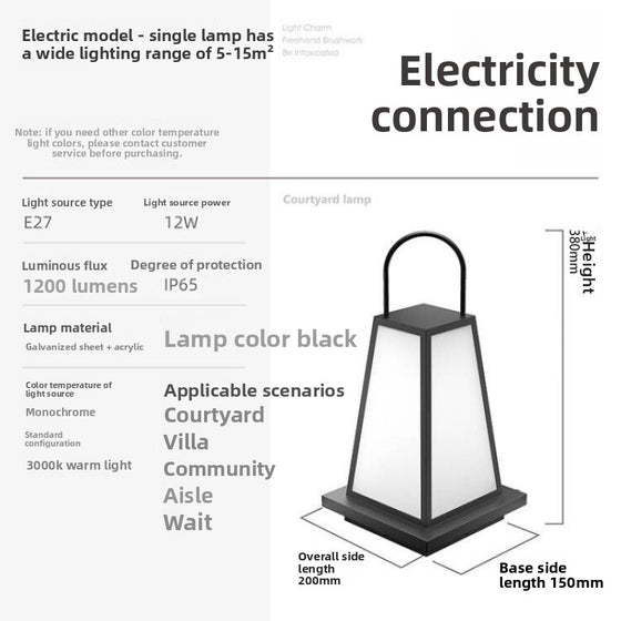 Solar Courtyard Lawn Lights Garden & Outdoor product image 6