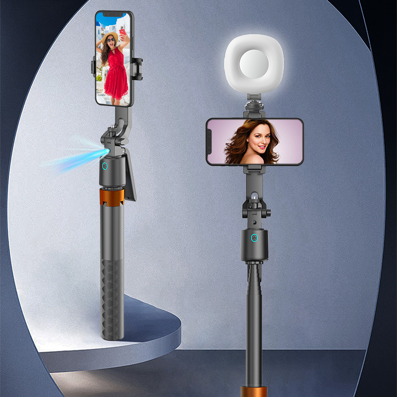 AI Face Tracking 360-Degree Gimbal Stabilizer