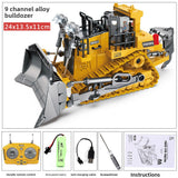 Remote Control Construction Vehicle Toy Set